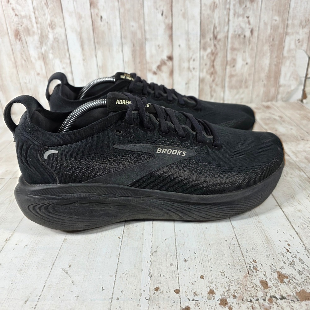 Brooks Adrenaline GTS 23 Mens Running Shoes Black 1104541D036 Size 11 D